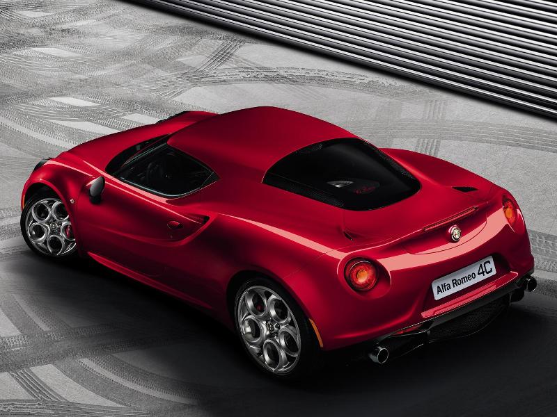 2014 Alfa Romeo 4C-Rear Side